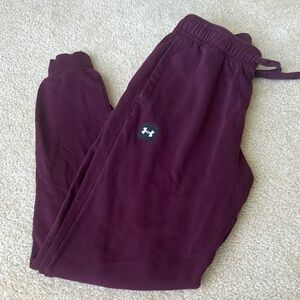 Under Armour Men’s Burgundy Sweatpants